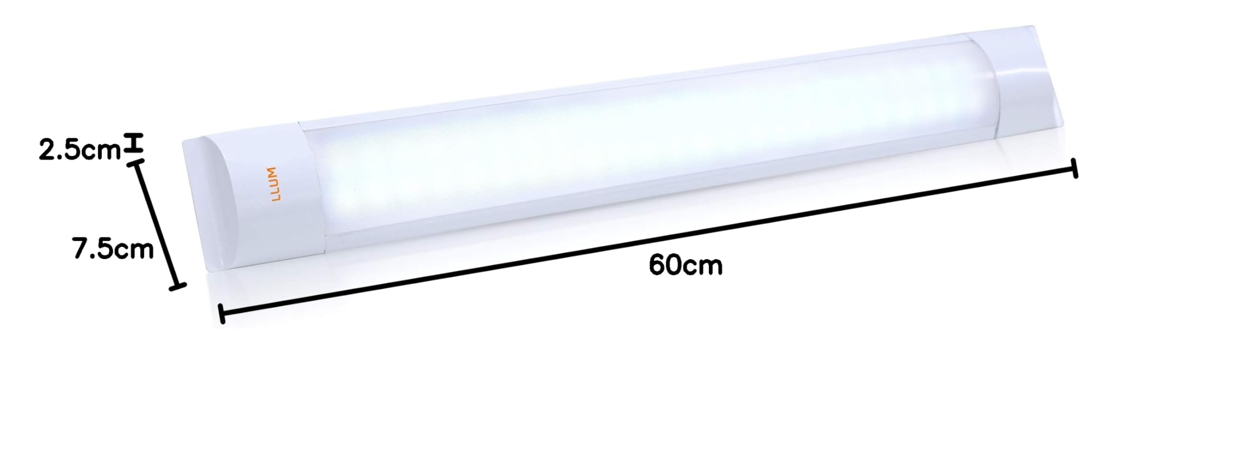 Luminária de Sobrepor Linea LED 1 6500K, LLUM Bronzearte, 16383